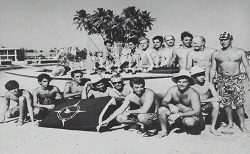 Delegação de Brasília no IX Camp. Brasileiro da Classe Snipe, em Maceió, 1968.